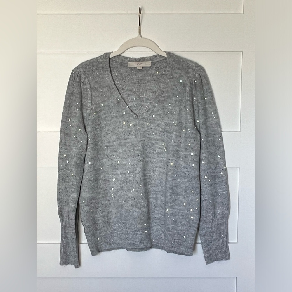 Sparkly Loft sweater - size small/petite